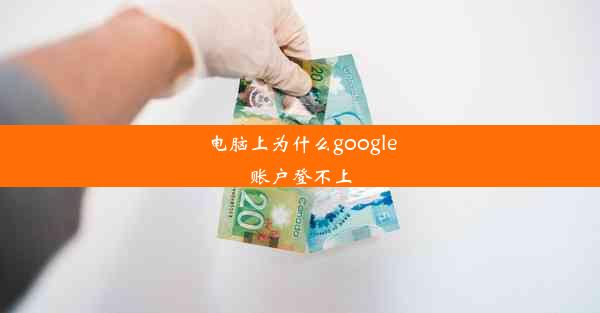 电脑上为什么google账户登不上