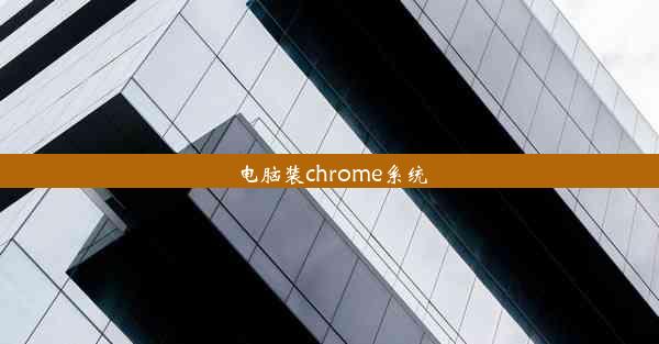 电脑装chrome系统