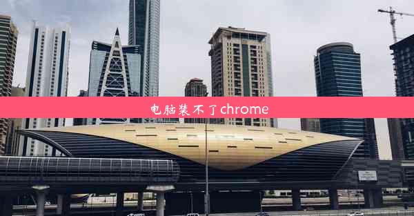 电脑装不了chrome