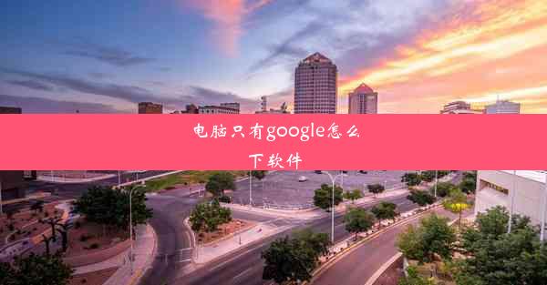 电脑只有google怎么下软件